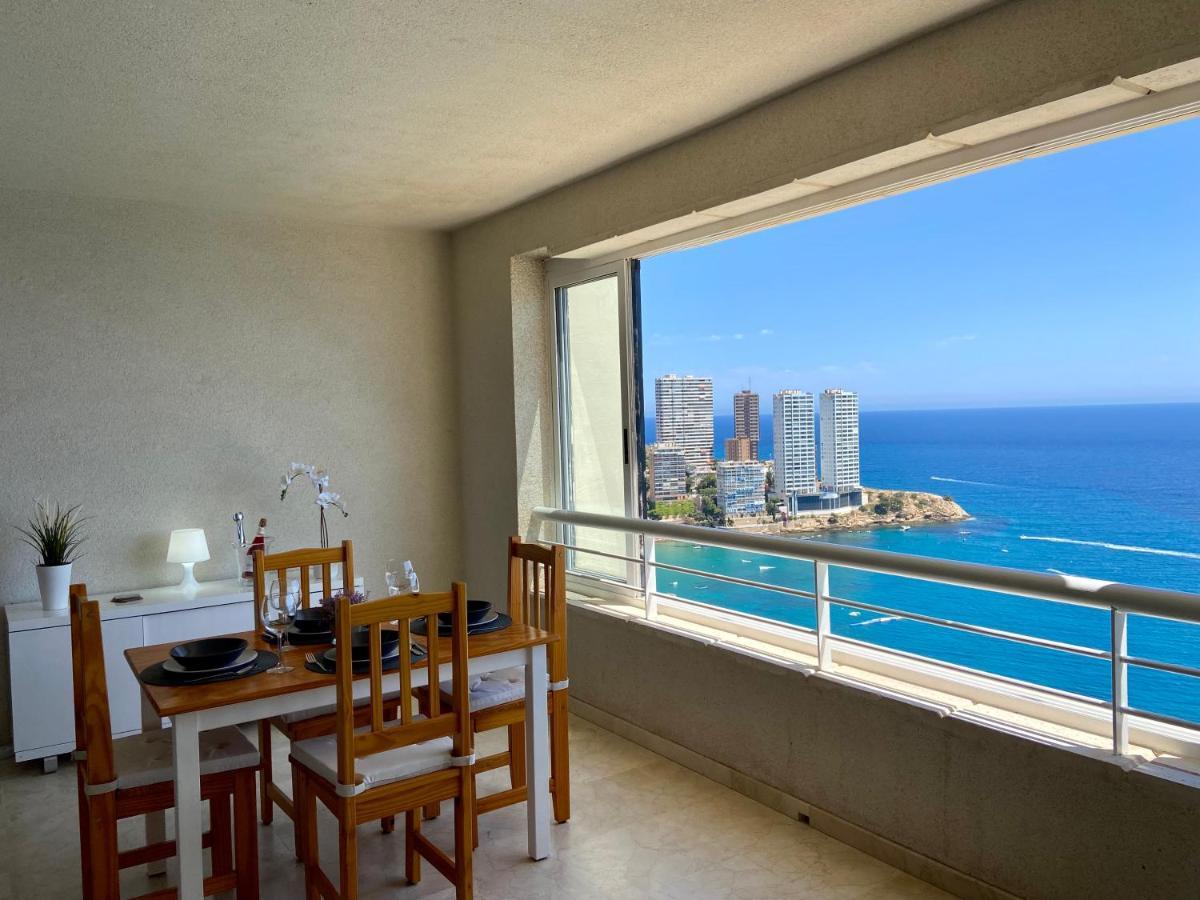 Apartamento Torre Levante, Primera Linea De Playa Benidorm Exterior foto