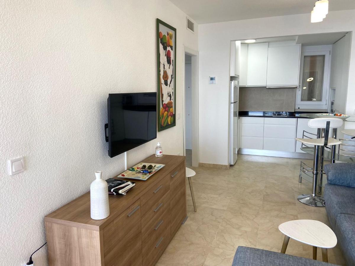 Apartamento Torre Levante, Primera Linea De Playa Benidorm Exterior foto