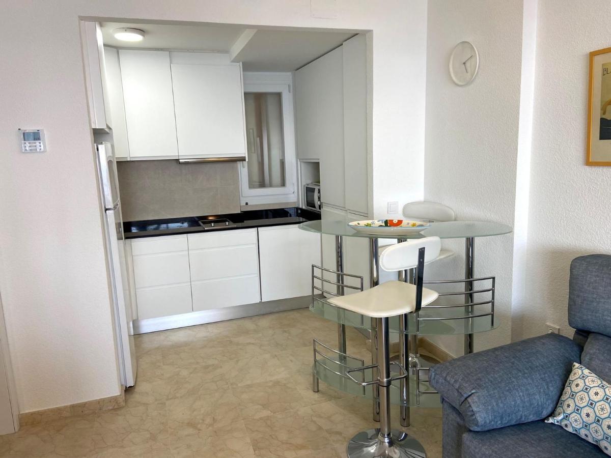 Apartamento Torre Levante, Primera Linea De Playa Benidorm Exterior foto