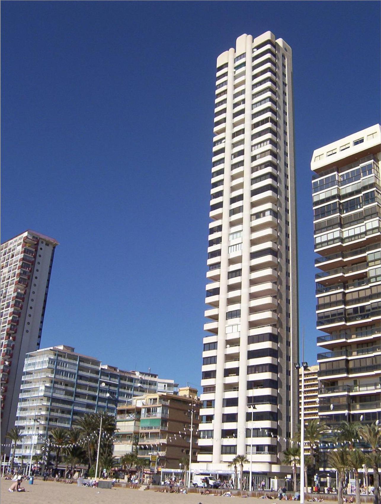 Apartamento Torre Levante, Primera Linea De Playa Benidorm Exterior foto